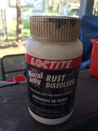 Here is the Loctite brand. I'm sure there are many others out there. A 12 ounce jug goes a long way on small detailed stuff especially if you get some of the scale off beforehand. I think these jugs run between 4 & 6 dollars. On the patch panel, maybe a inch or two relief cut in that bottom corner and a little heat will get it in there nicely. Then you may be able to weld your relief cut rather than an additional piece. Just a thought. Have a good one.