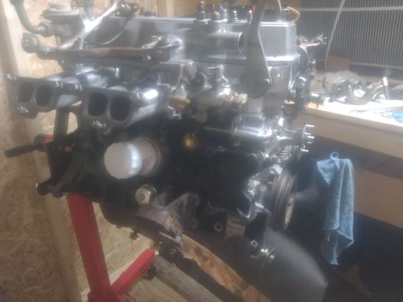 10-19-2016 - Brackets, and intake