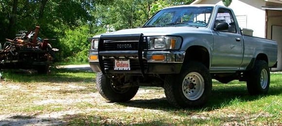 My yota with BJ spacers installed.