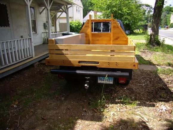 bed done, Tube bumper added,