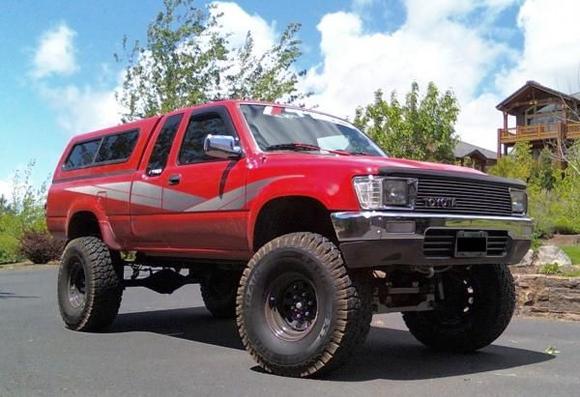 Older pic, 6-7" &amp; 35s