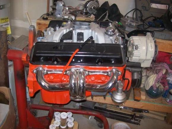 The motor that's going in! Chevy 350.