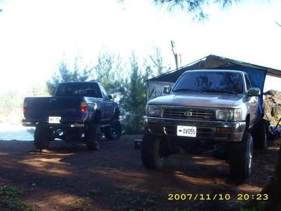 Camping with the boys.