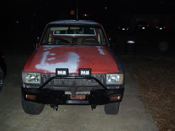 My brother in law and I fabricated the bumper