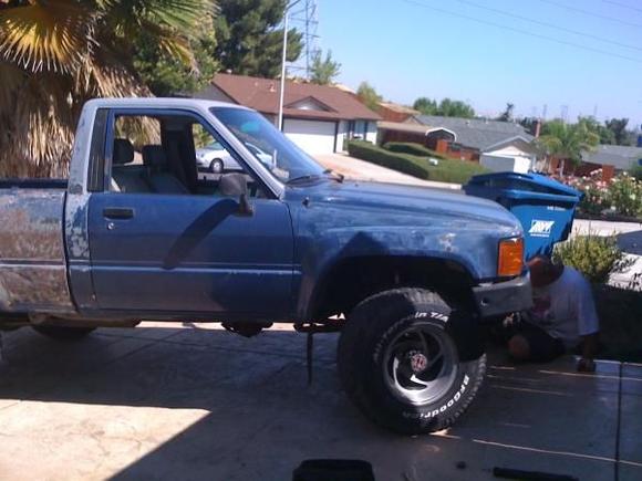 here's what i started with, had blown head gasket
