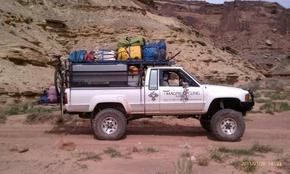 White Rim Trail, Ready for 4 days...