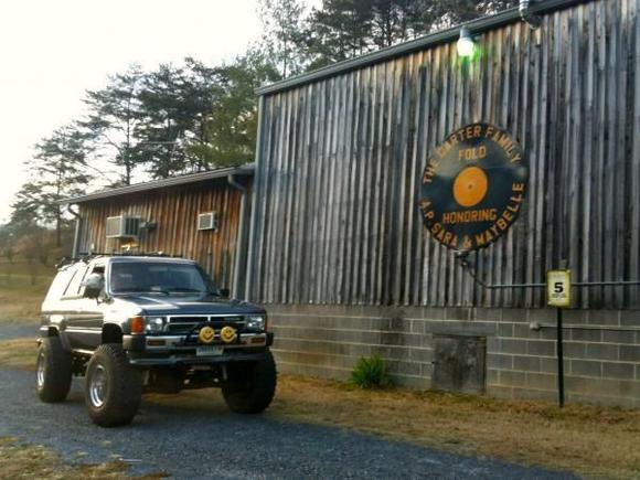 trip to Carter Fold in Hiltons VA