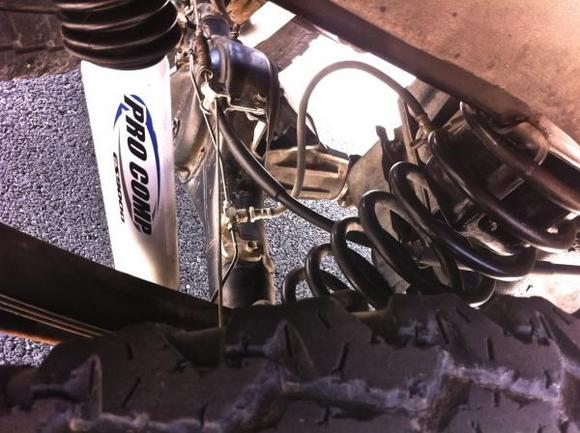 longer rear shocks for the zuk mod