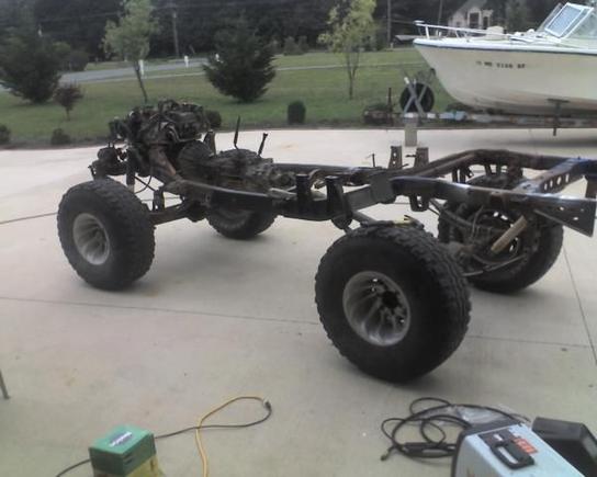 85 Frame almost ready for new body