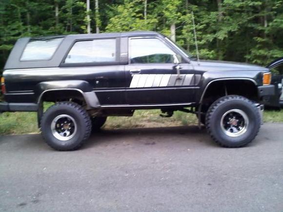 after 3" lift and 33's