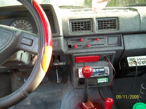 mostly finished interior