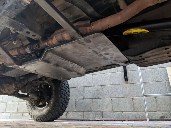It's done. Painting will come later, after a couple of shakedown trips. 