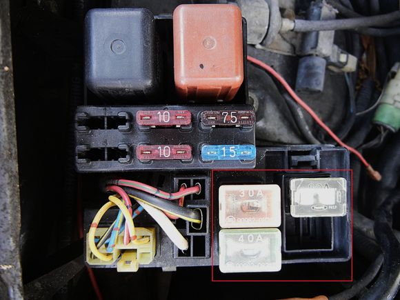 The three components in the bottom right side.