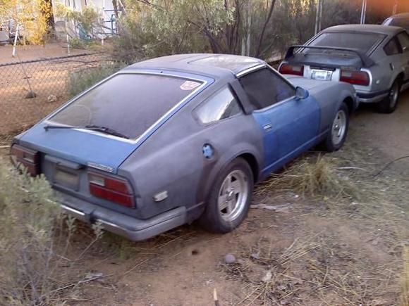 As my Z sits now. With the blown head. 2009
