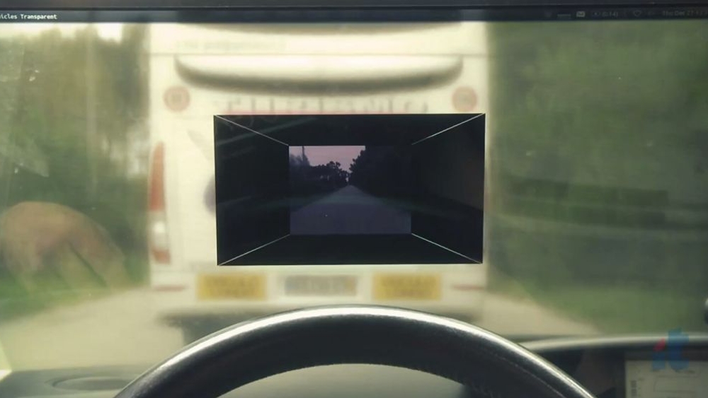 See-Through System "virtual windshield"