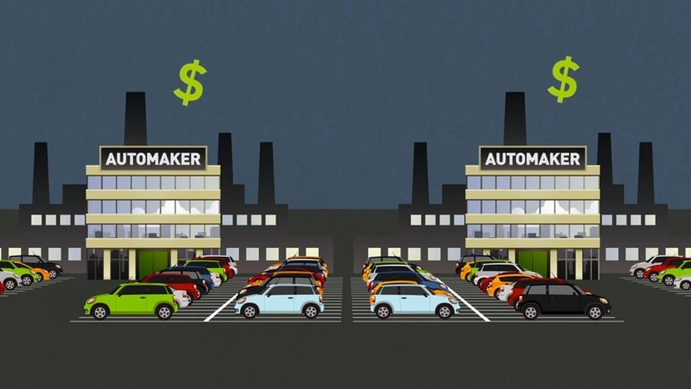 Frame from 'Benefits of Price Competition' video, by National Automobile Dealers Association (NADA)
