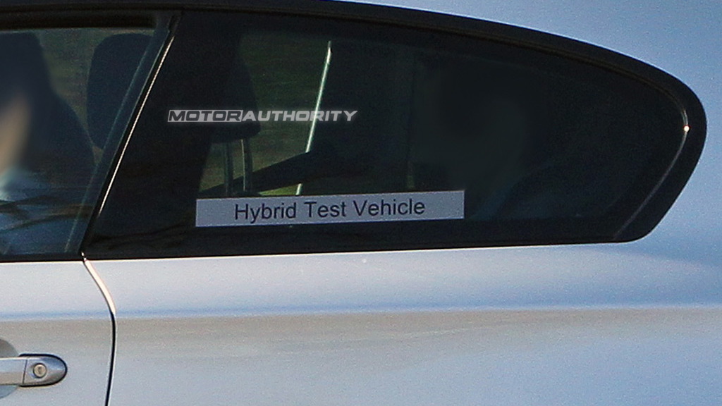 BMW 1-Series Hybrid test-mule spy shots