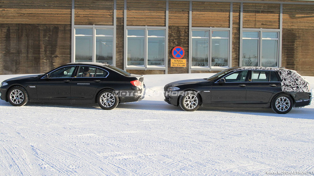 2011 BMW 5-Series Touring spy shots
