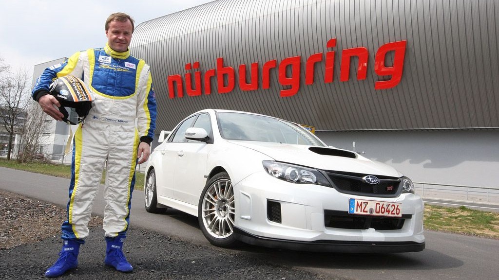 2011 Subaru Impreza WRX STI at the Nurburgring