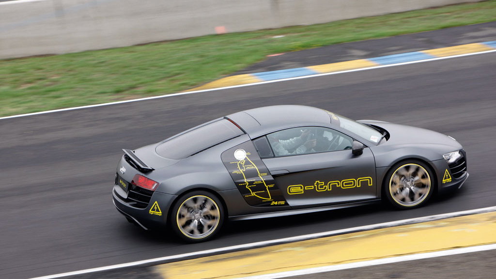 Audi R8 e-tron at Le Mans