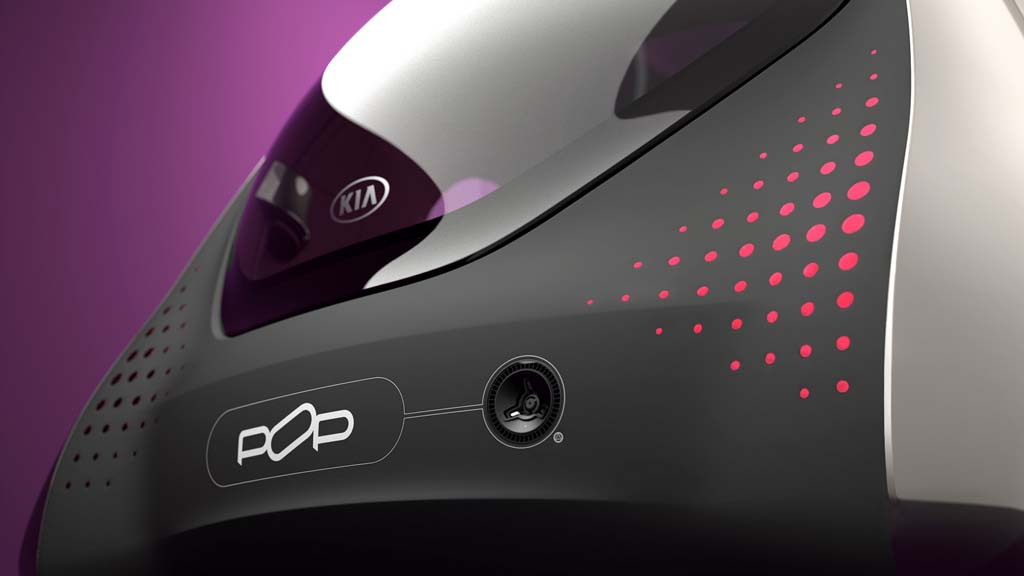 Kia Pop Concept, to be shown at the 2010 Paris Motor Show