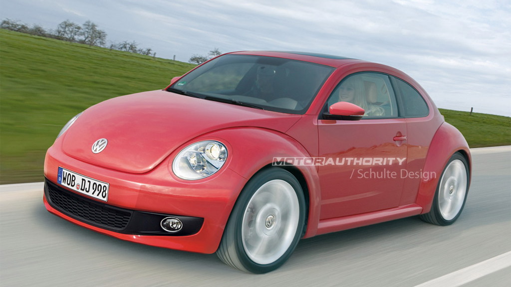 2012 Volkswagen New Beetle rendering