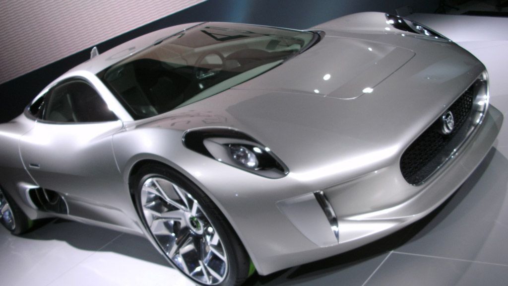 2010 Jaguar C-X75 Concept live photos