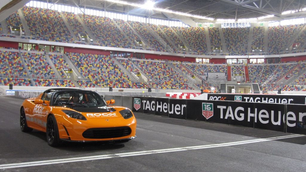 Tesla at the 2010 Race of Champions