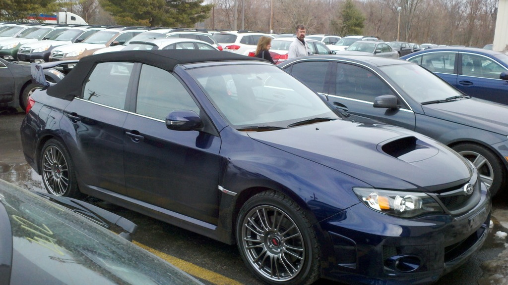 2011 Subaru WRX STI custom convertible