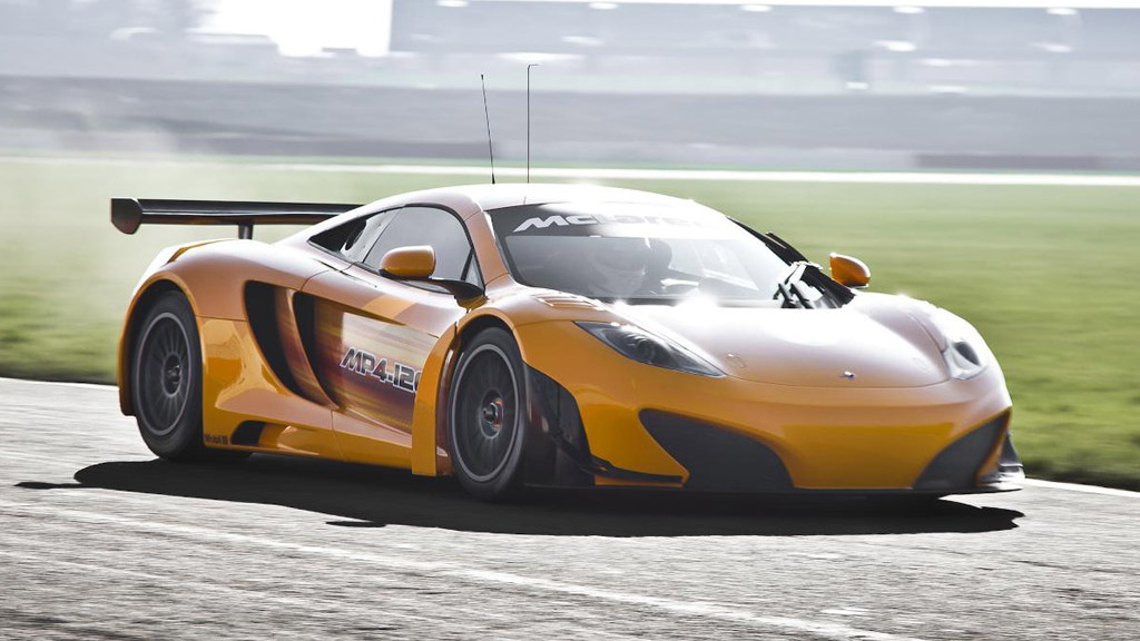 McLaren MP4-12C GT3 race car