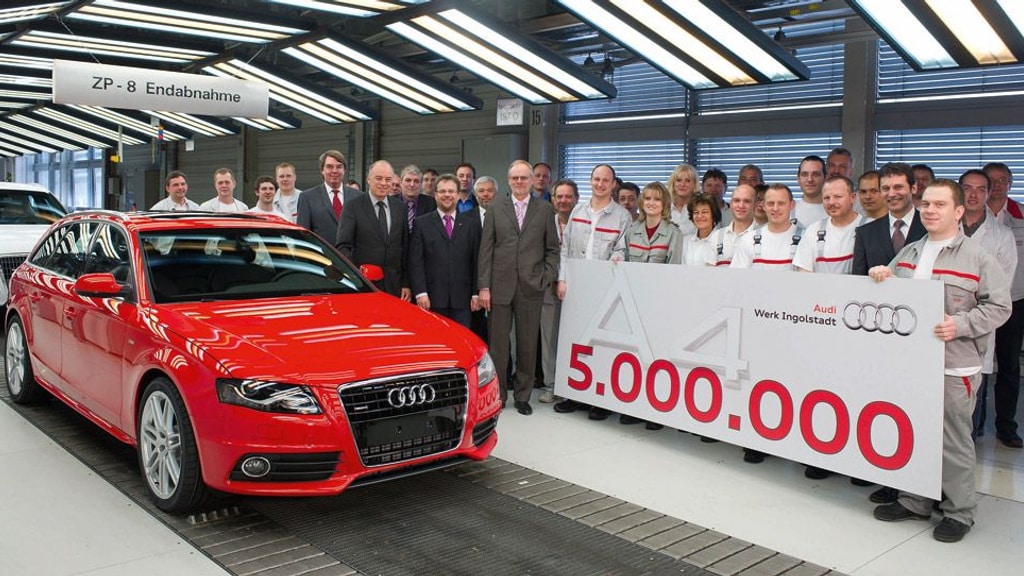 Five-millionth Audi A5 is built