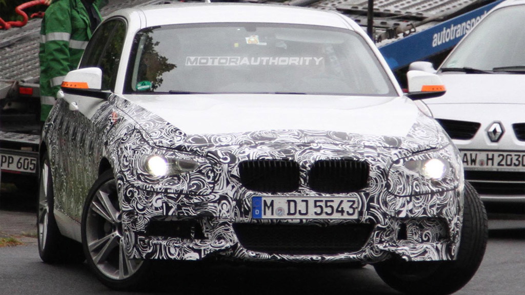 2012 BMW 1-Series Hatchback spy shots