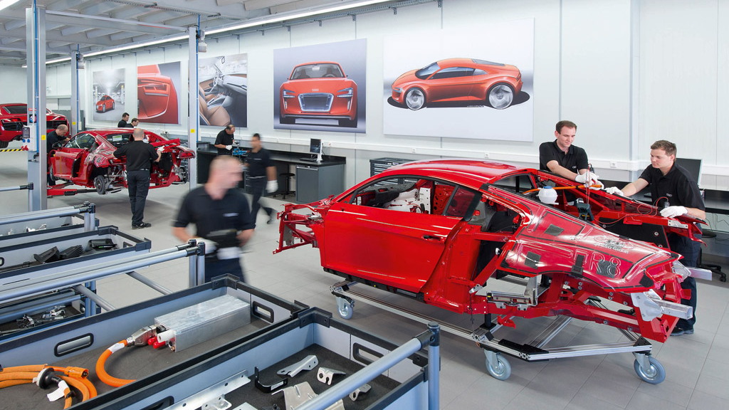 Audi e-tron Neckarsulm Development Center 