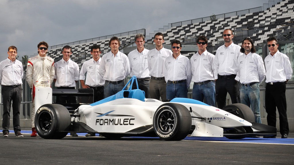 Formulec EF01 electric race car