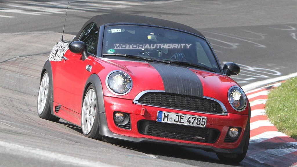 2012 MINI John Cooper Works Roadster Spy Shots