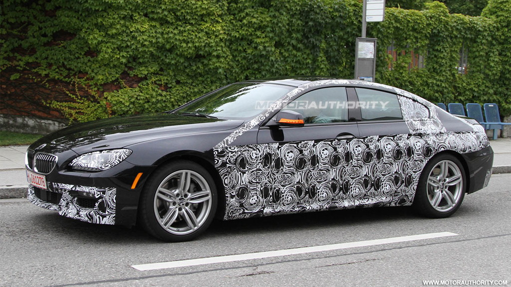2013 BMW 6-Series Gran Coupe with M Sports Package spy shots