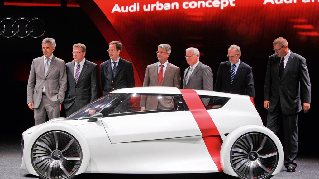 Audi Urban Concept launch, 2011 Frankfurt Auto Show 