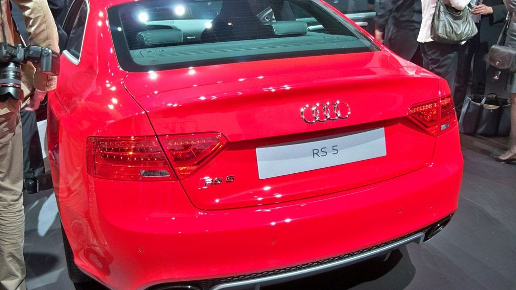 2012 Audi RS5 live photos