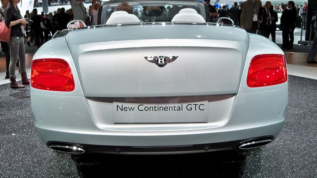 2012 Bentley Continental GTC live photos