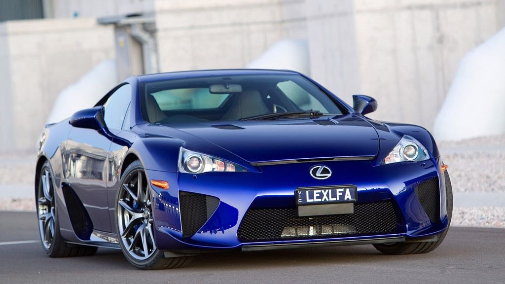 2012 Lexus LFA right-hand drive model