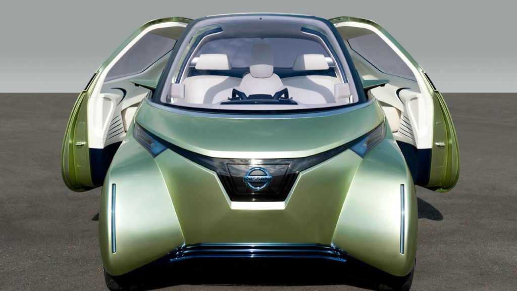 2011 Nissan Pivo 3 electric city car concept