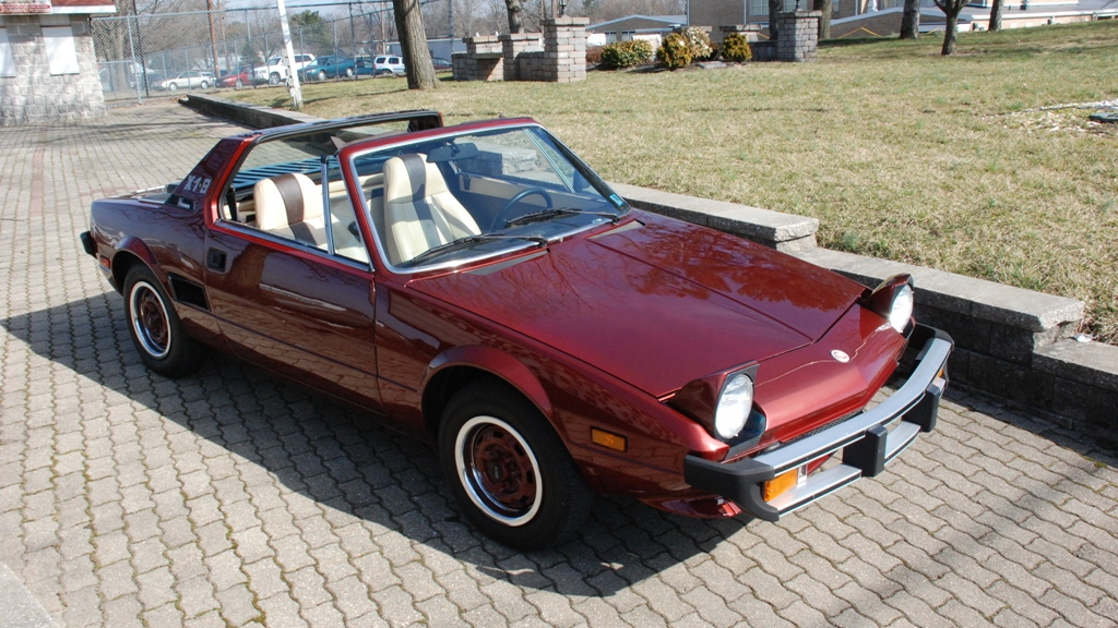 The 1978 Fiat X1/9 to be given away at this year's Carlisle Import Show.