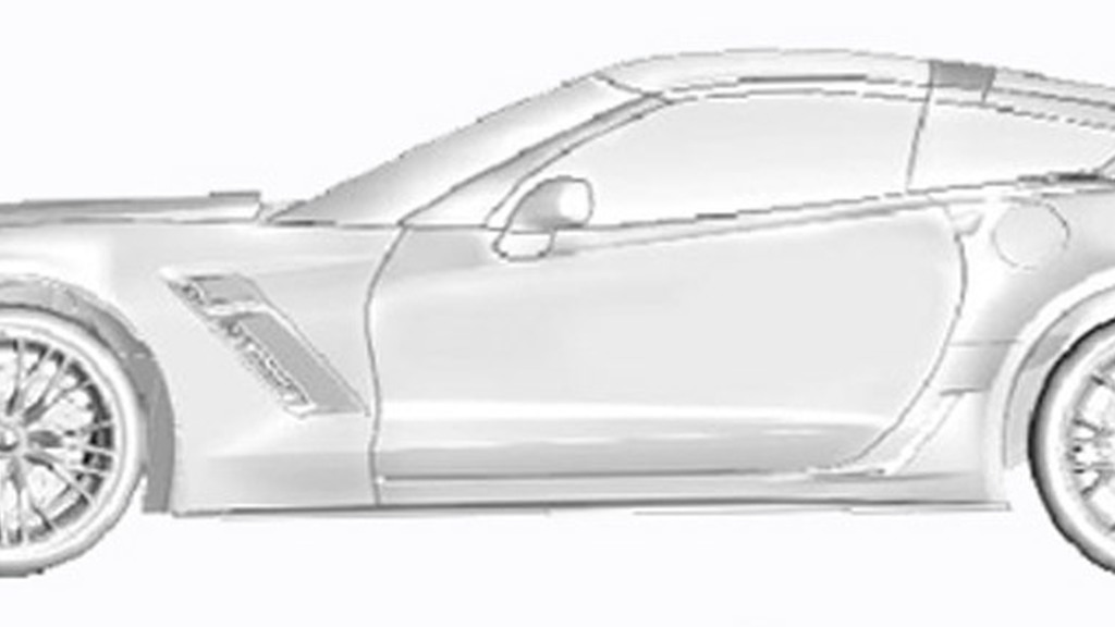 Rendering alleged to be of the 2014 Chevrolet Corvette (C7) - Image via Corvette Forum