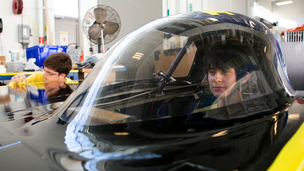 University of Michigan's World Solar Challenge car (Photo: Flickr user Michigan Engineering)