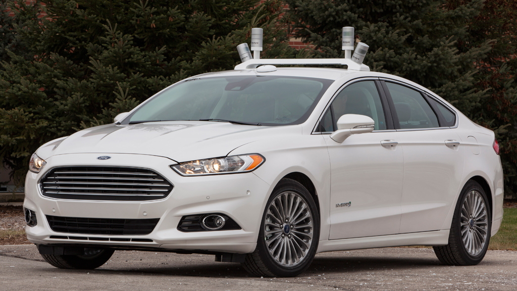 Ford Fusion Hybrid automated driving research vehicle