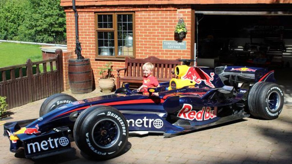 Mark Webber's Red Bull Racing Formula One car from the 2007 season