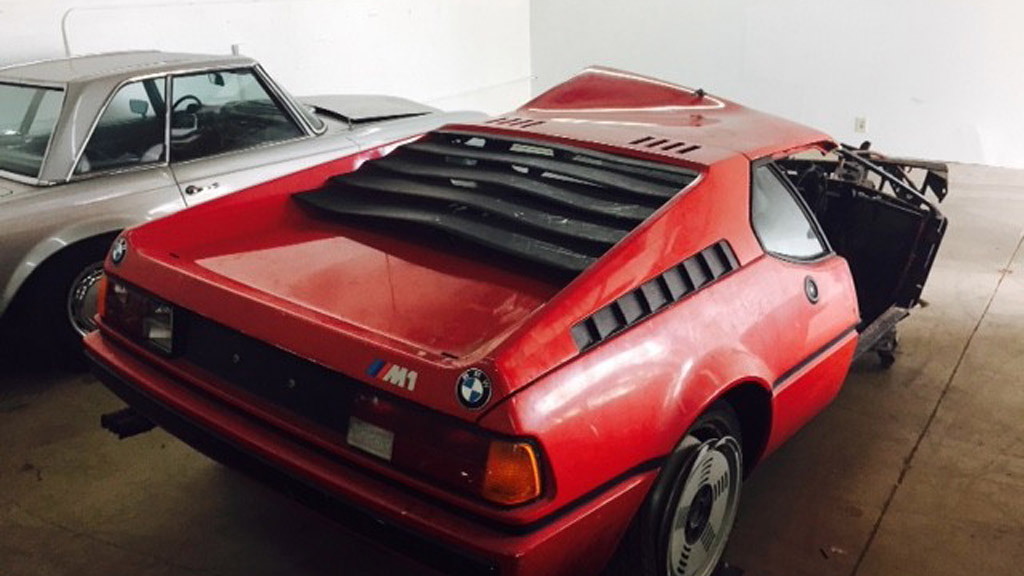 1980 BMW M1 wreckage up for sale - Image via Gullwing Motorcars
