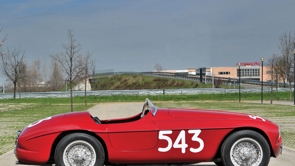 1952 Ferrari 212 Barchetta by Touring with chassis number 0158 ED - Image via RM Auctions