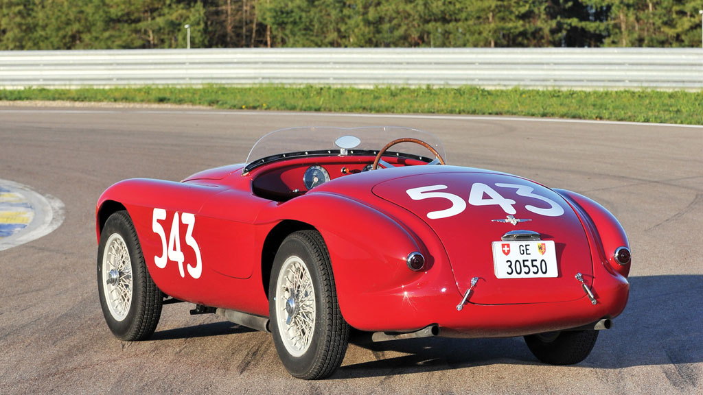 1952 Ferrari 212 Barchetta by Touring with chassis number 0158 ED - Image via RM Auctions