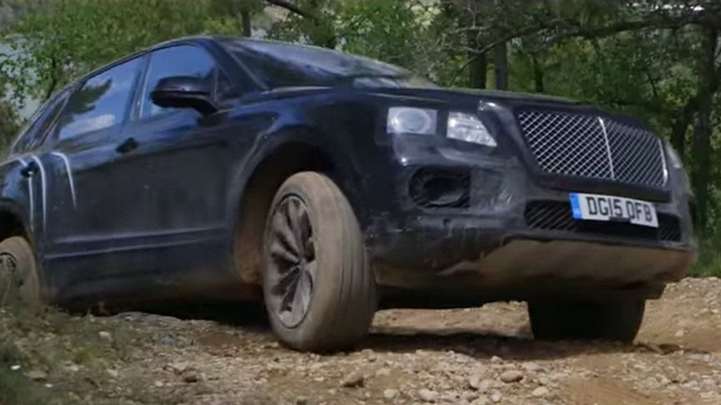 2017 Bentley Bentayga prototype